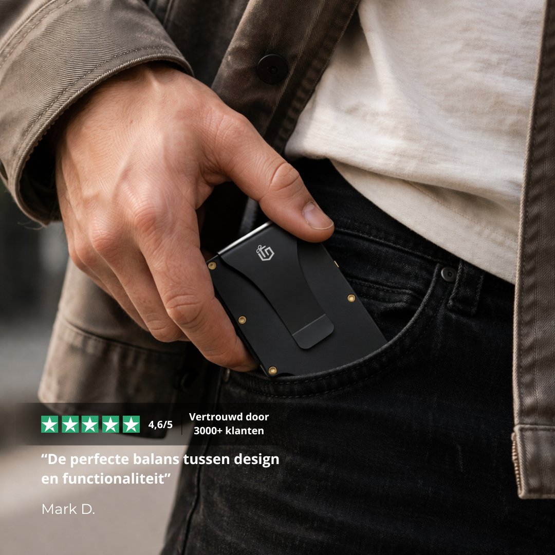 Givanna Wallet Premium - Obsidian Black