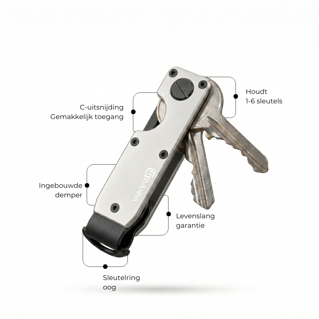 Givanna Keycase - Urban Silver
